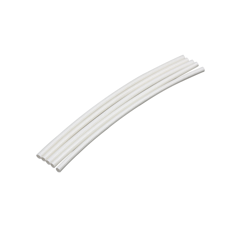 Silicone Fiberglass Braided Silicone Tube High Pressure And High Temperature Resistant Glass Fiber Braided Silicone Rubber Sleeve